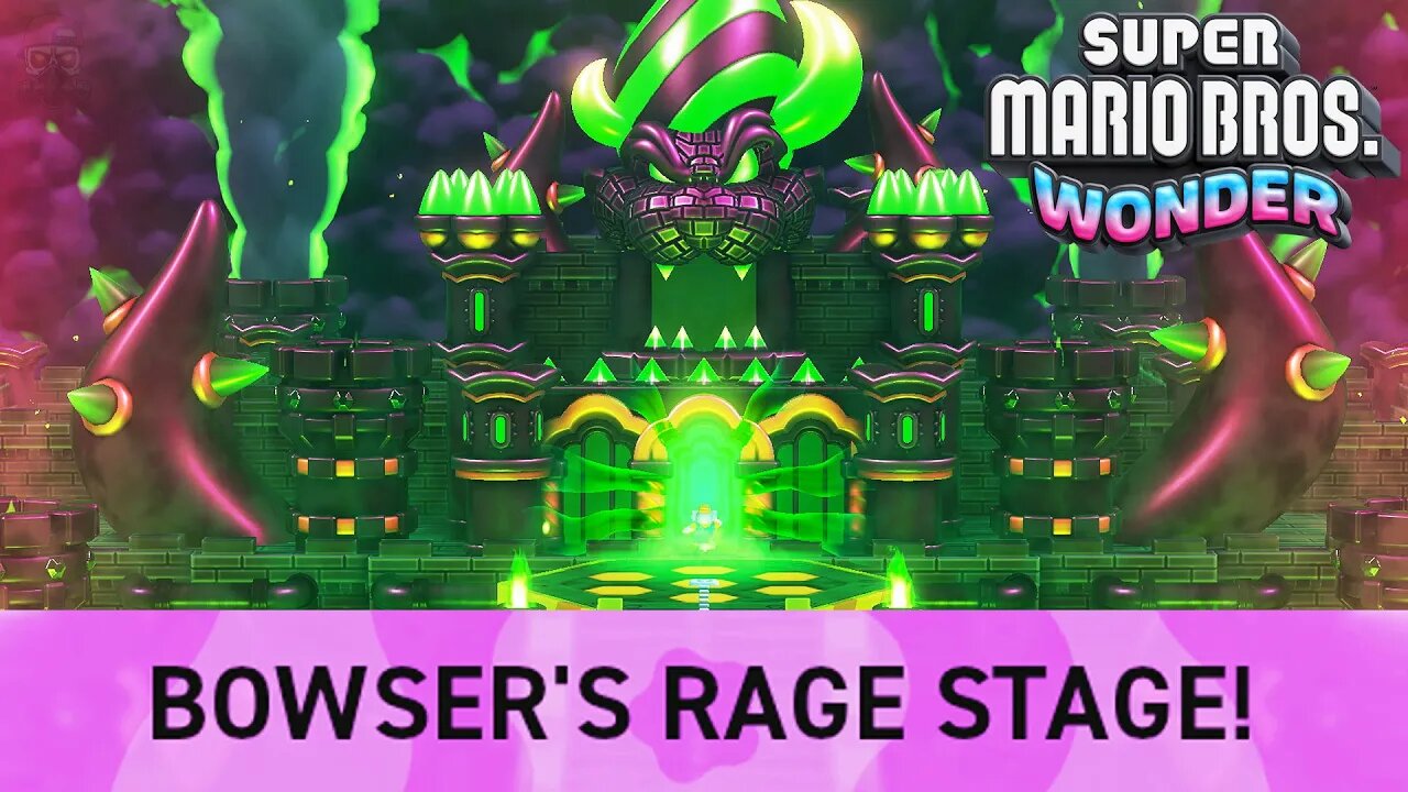 Bowsers Castle - Super Mario Bros Wonder Walkthrough (Ending)