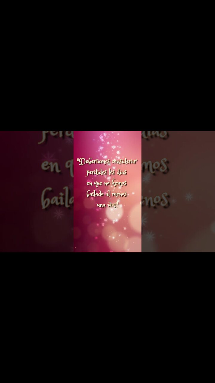 🌺FRASES de DANZA para tu inspiración💖Friedrich Nietzsche💃