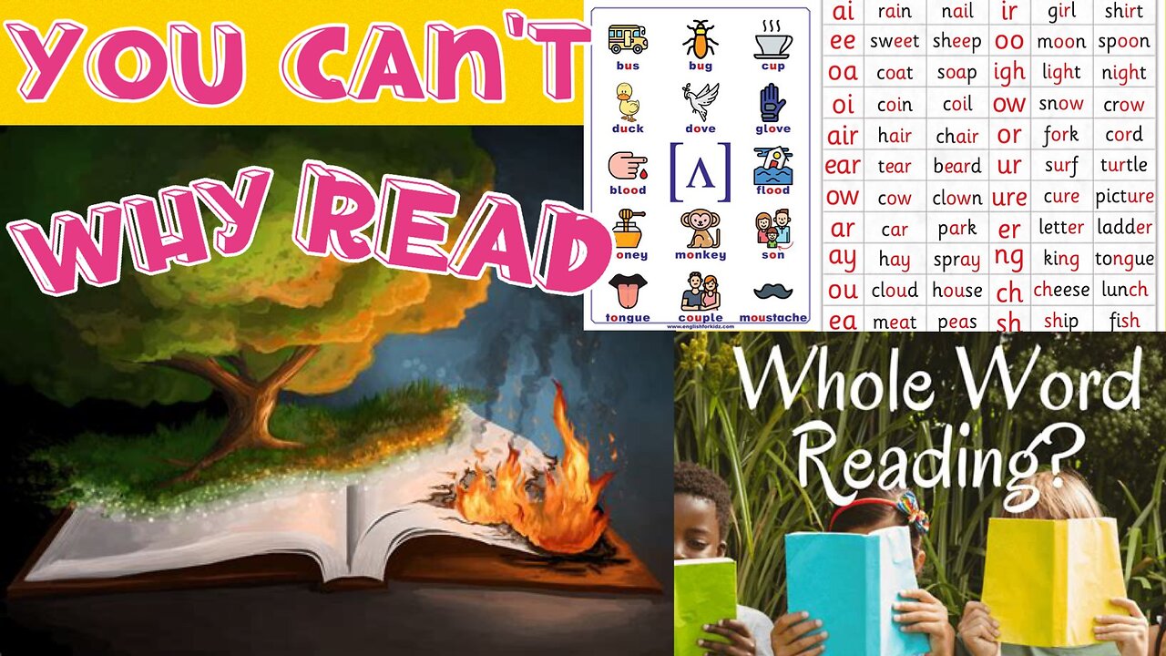 Why YOU CAN’T READ!