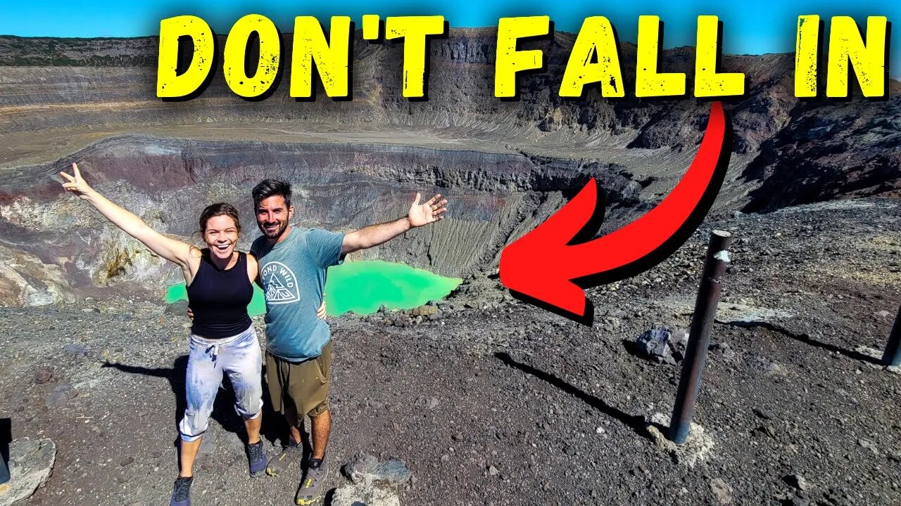 Conquering El Salvadors Massive Volcano! 🌋Santa Ana