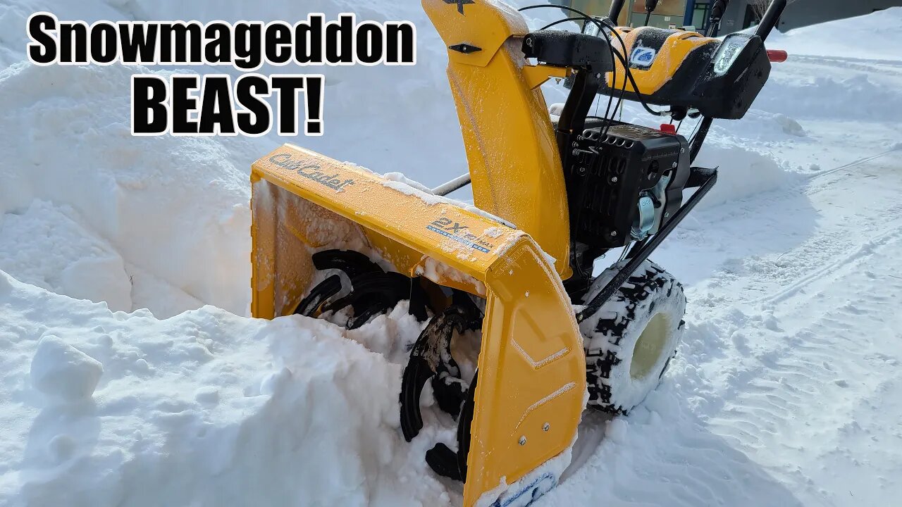 Cub Cadet 2X 30 MAX Two-Stage 357cc Gas Snow Blower Review With Electric Start & Power Steering