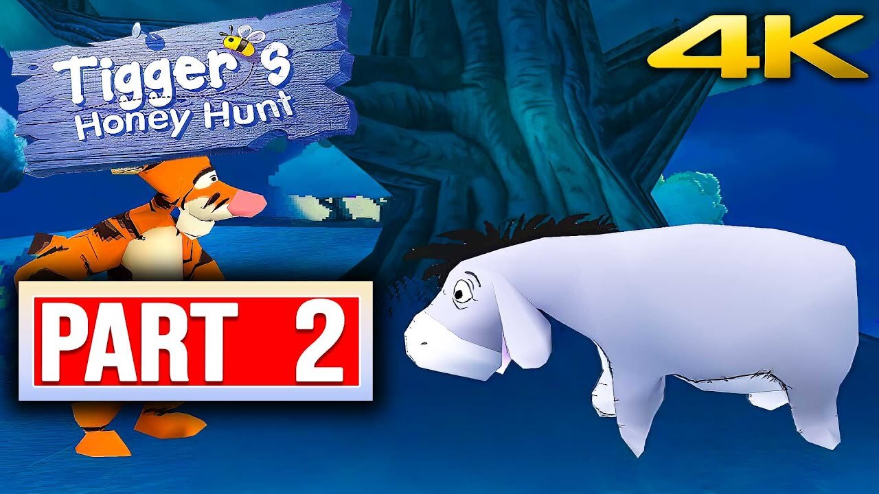 Tiggers Honey Hunt - Night Tale ¦ Walkthrough PART 2 No Commentary [4K 60FPS]