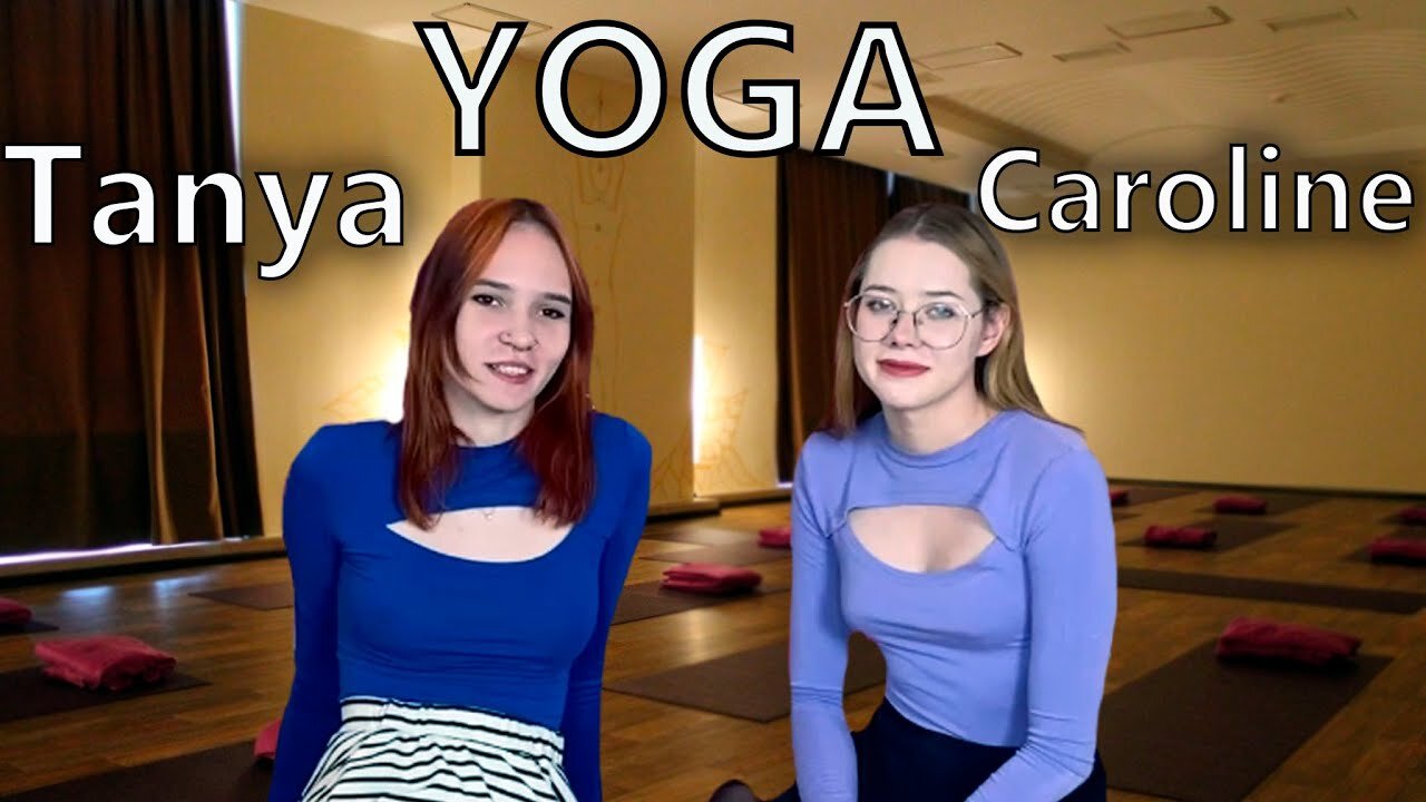 Womens yoga at home: strengthening and flexibility