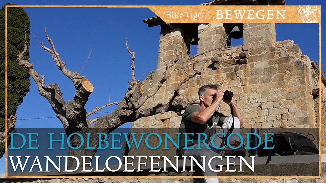 De Holbewonercode bewegingsfilm Wandeloefeningen