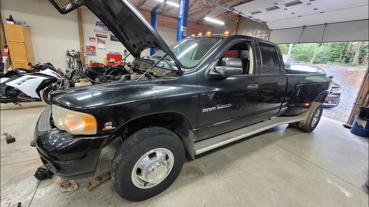 5 Downpipe Installed | Blackout Cab & Marker Lights | 12 Valve Swaps Almost Complete