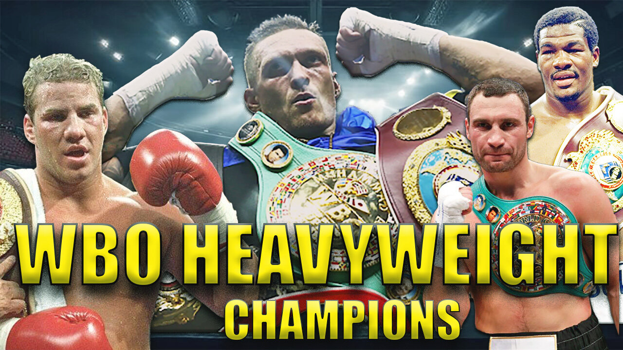 Every WBO Heavyweight Champion of the World, Part 1 - Boxing