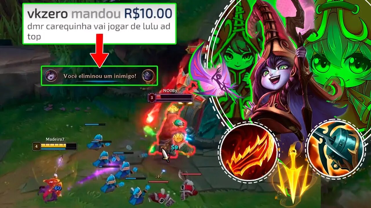 LULU FULL AD TOP *Fugindo das Regras* O dano SURPREENDEU! Foi a nova Guinso?