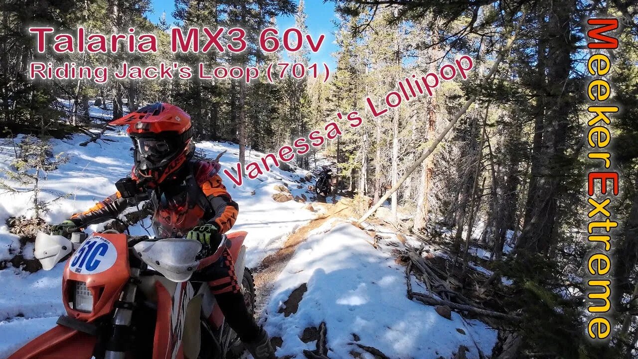 Talaria Sting MX3 - Riding with Motos on Captain Jacks (701)