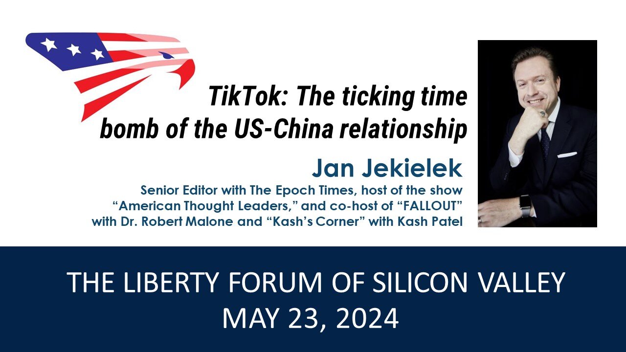 Jan Jekielek ~ The Liberty Forum ~ 5-23-2024