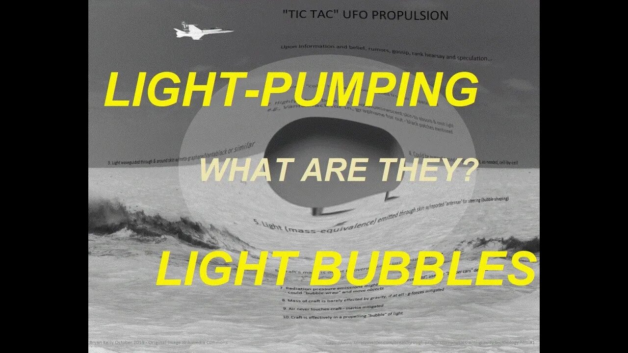 Light-Pumping UFO & UAP Anti-Gravity Light Bubble Propulsion | Multispectral Signatures