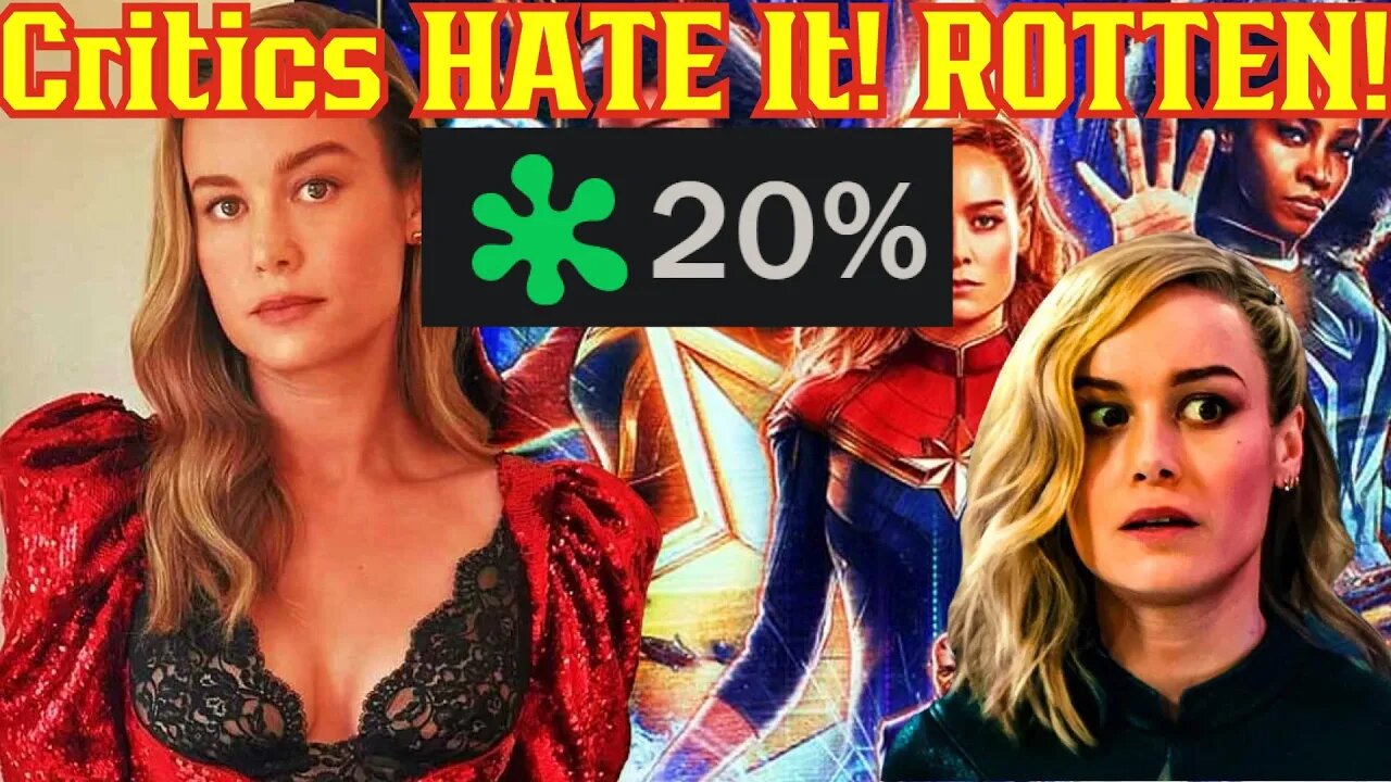 Disneys The Marvels Gets DESTORYED By Critics! Box Office Failure INBOUND! | Brie Larson MCU Marvel