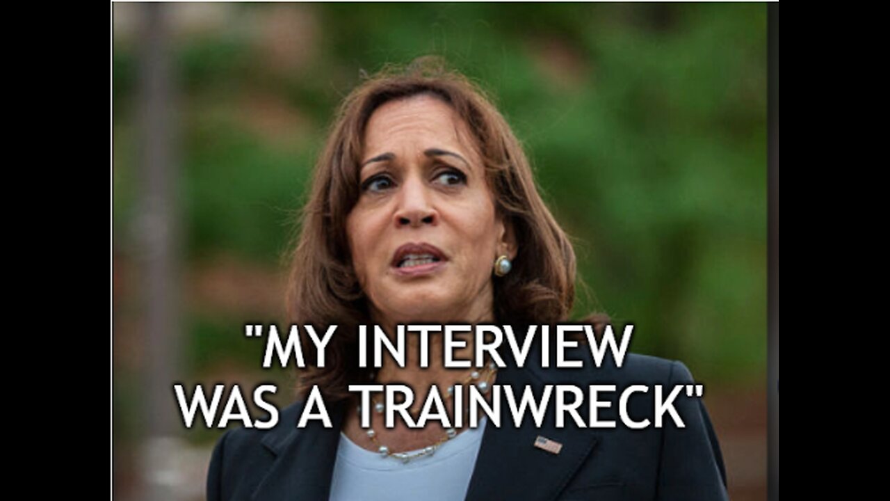 10/16/2024 - Kamala trainwreck interview!