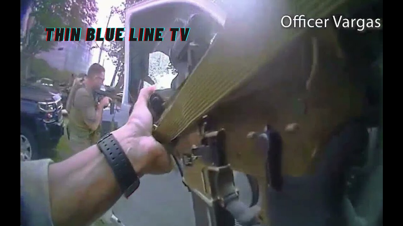 BODYCAMS: SWAT Officer Returns Fire, Through Car Window, At Suspect Of Shooting Deputys 4 Year Old