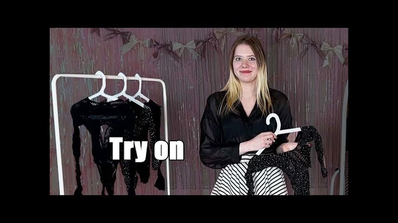 Lets Try on fishnet bodysuits