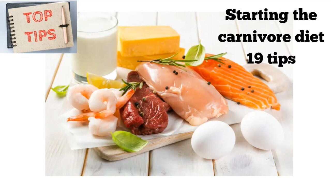 The Carnivore Diet, 19 Top Tips To start