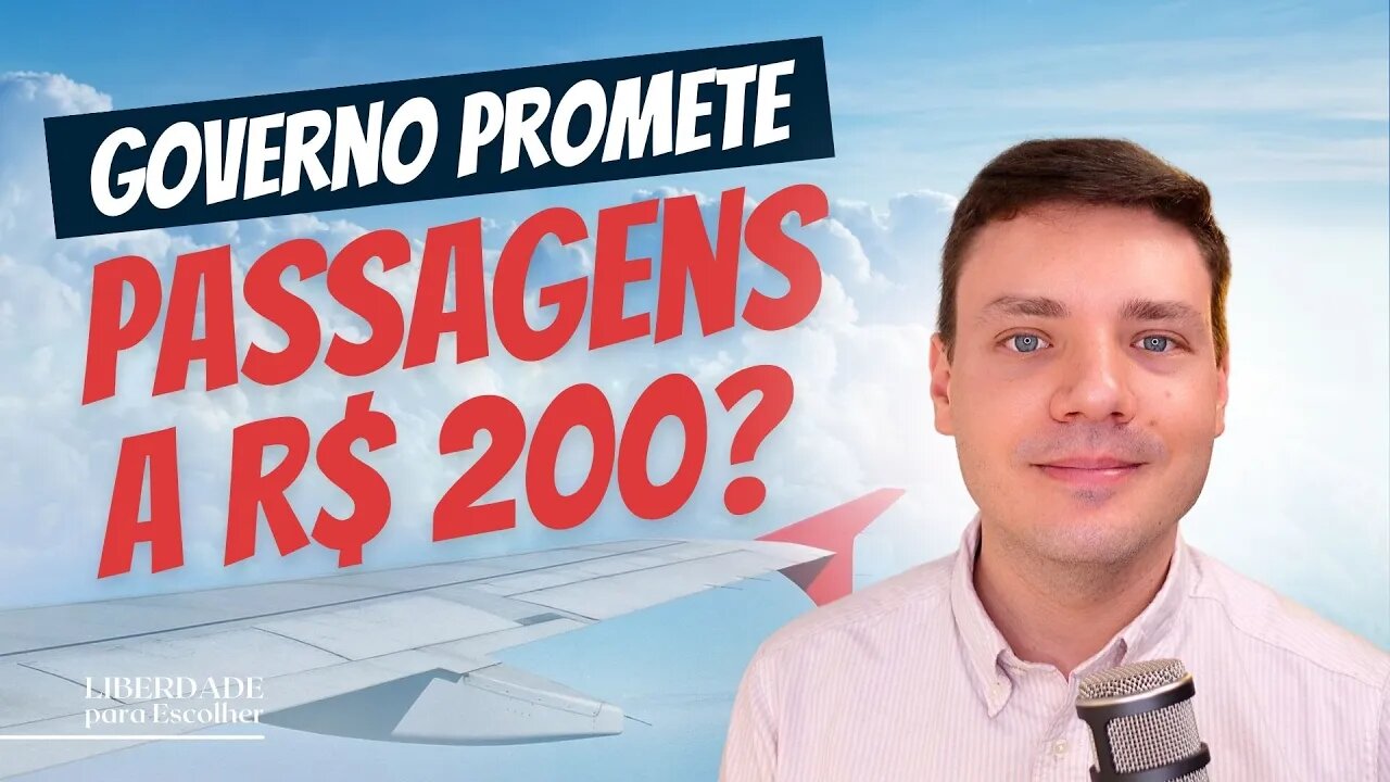 ✈️ Voa Brasil: Governo quer lançar passagens aéreas sociais a R$ 200. Será que vai dar certo?
