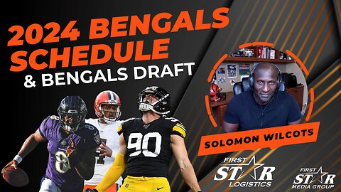 Solomon Wilcots Back In The Trenches with Dave Lapham Talking 2024 Bengals Schedule and Draft