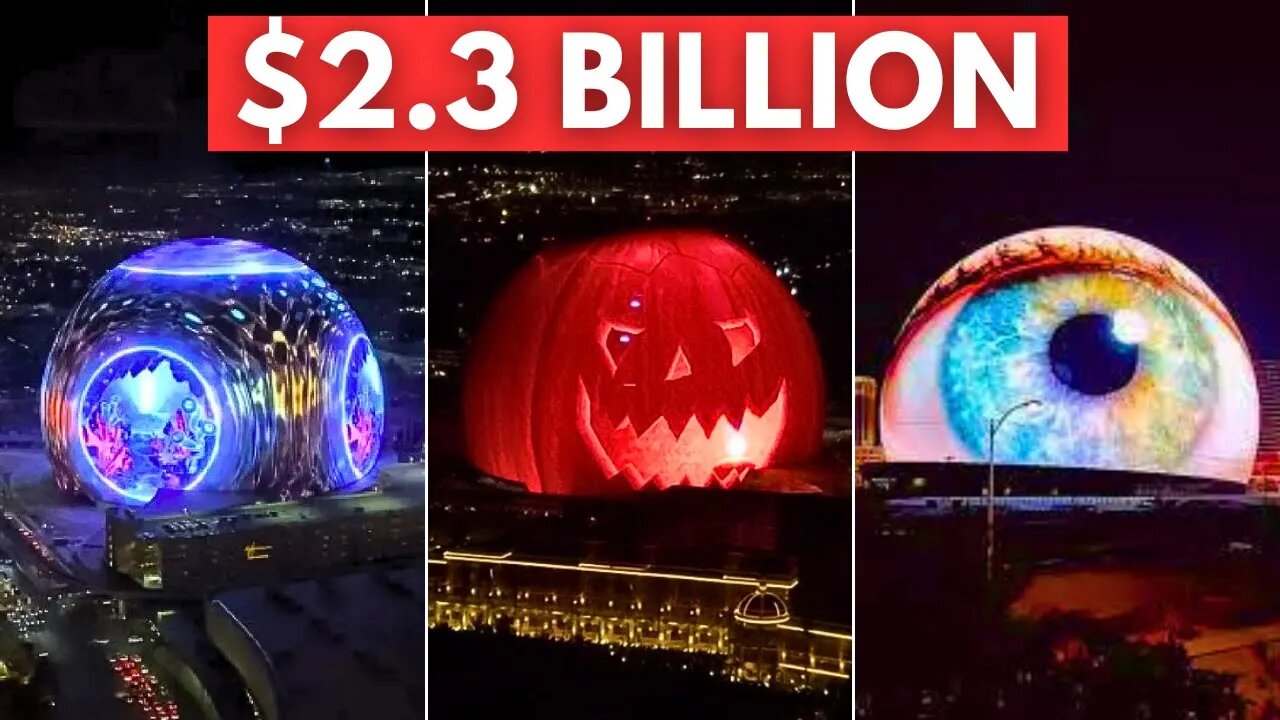 How The Worlds Largest LED MSG Sphere Came To Life In Vegas
