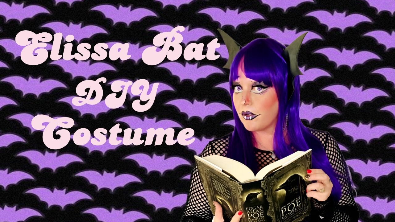 Elissa Bat , Monster High doll DIY costume and Make up tutorial. This is Cal OWeen!