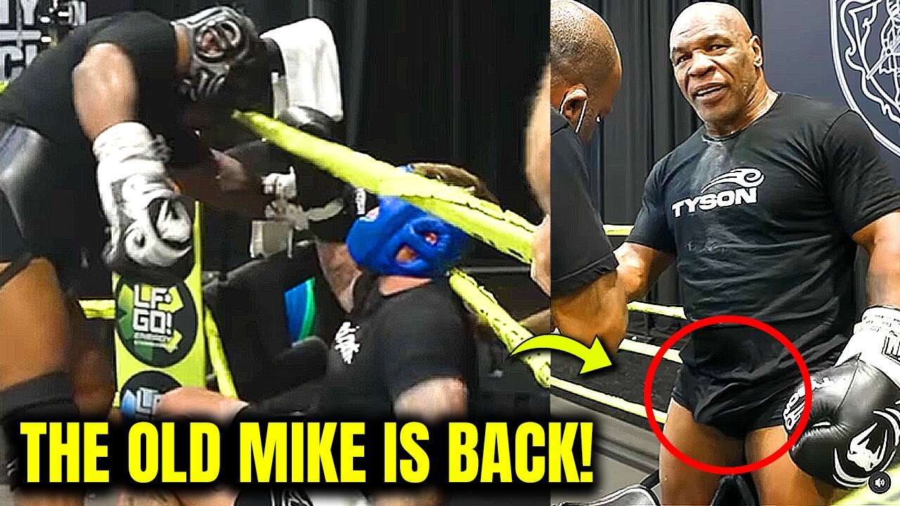 Mike Tyson Getting HARD From KOing Sparring Partner. Jake Paul in Trouble!