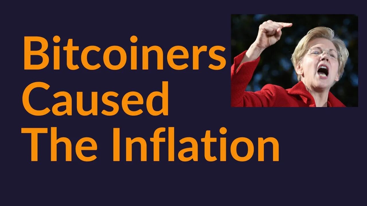 Bitcoiners Caused The Inflation