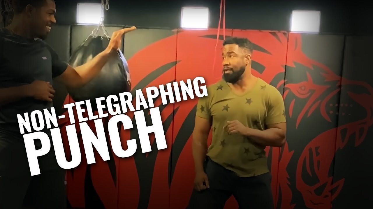 HOW TO THROW A NON TELEGRAPHING PUNCH YOU CANT SEE IT! - Michael Jai White