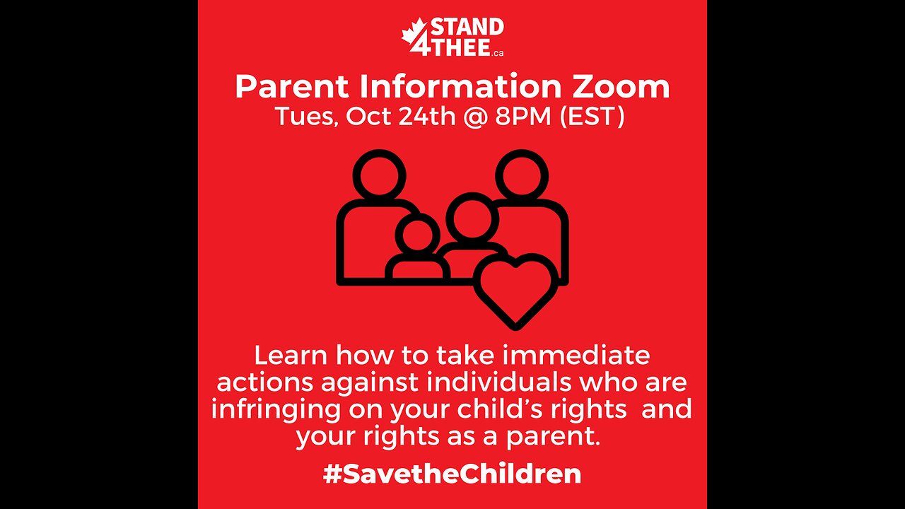 Stand4THEE Parent Info Zoom - Oct 24 2023