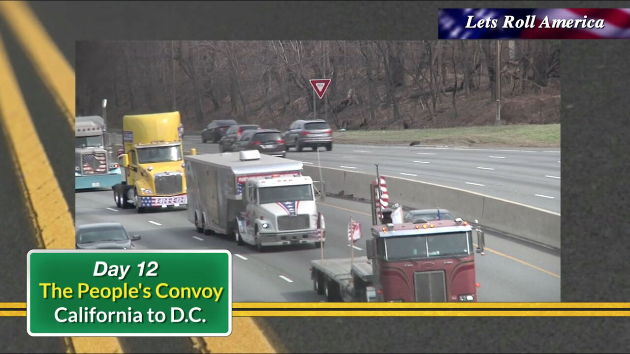 The Peoples Convoy_Day12 Circling Washingtons Beltway