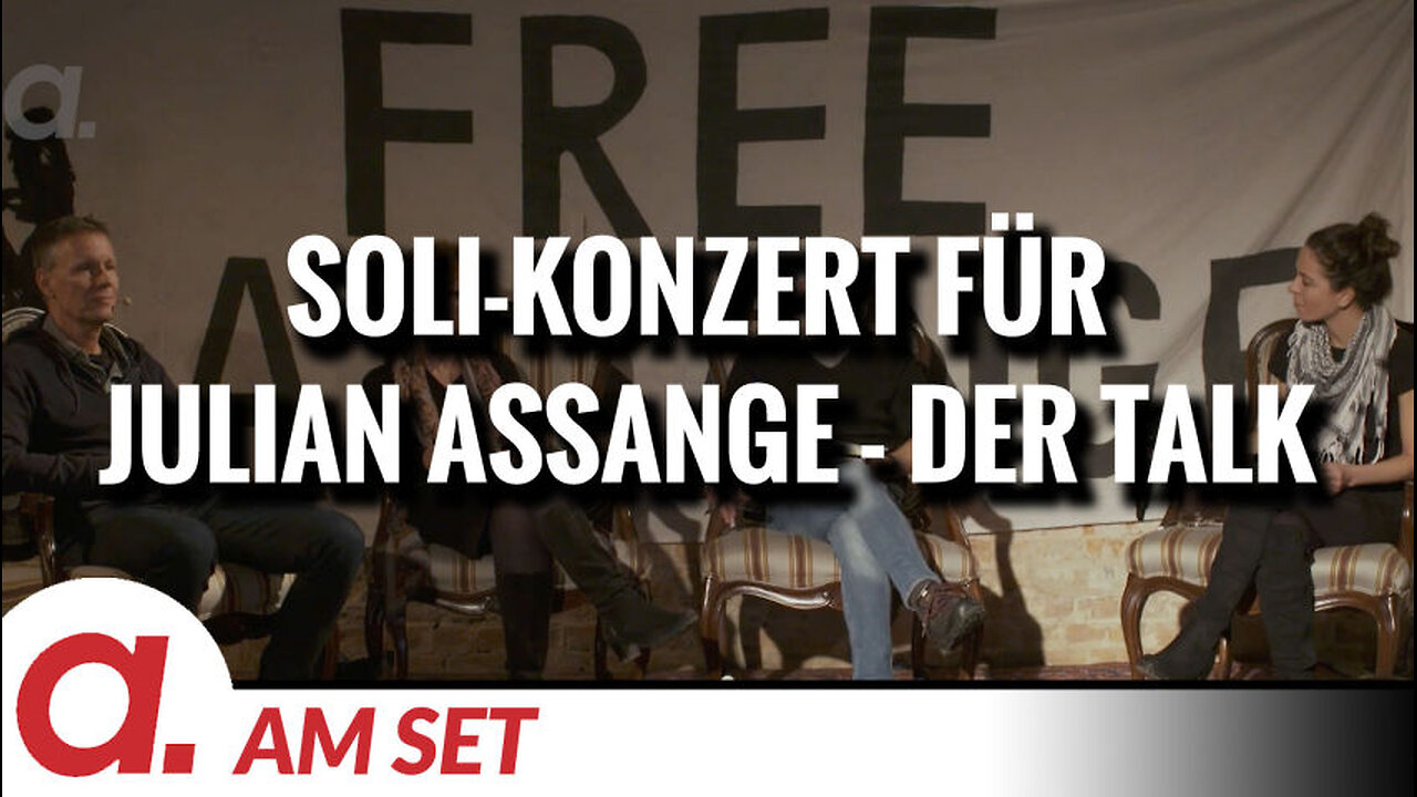 Am Set: 5. Solidaritätskonzert für Julian Assange – Der Talk