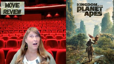 Kingdom of the Planet of the Apes movie review by Movie Review Mom!