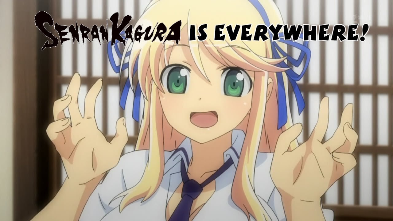 I CANT ESCAPE SENRAN KAGURA!