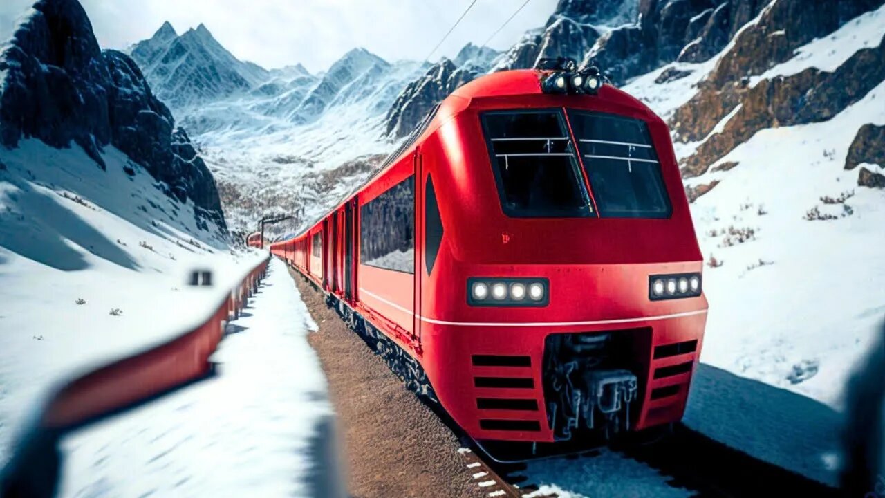 Chinas Unbelievable $5BN Railway Tunnel Across the Himalayas!