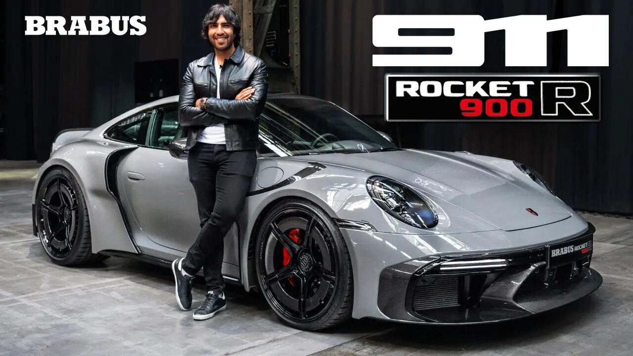 Brabus Unveiled the ULTIMATE 911 Turbo: The ROCKET 900 R!!