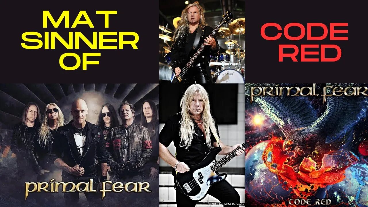 Mat Sinner of Primal Fear Code Red