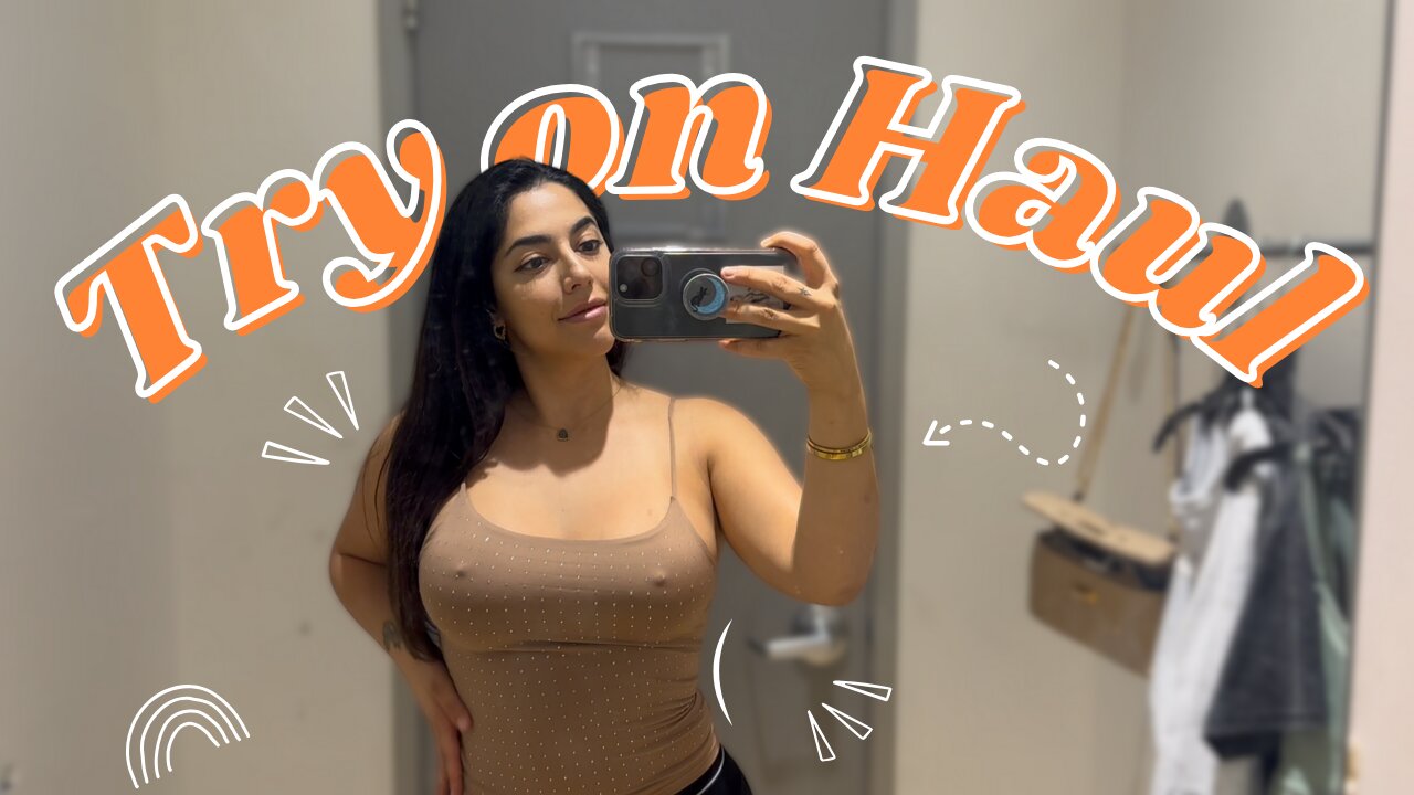 Try on Haul Crop top!