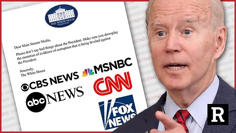 Hang on! Biden just asked the media to do WHAT? | Redacted with Natali and Clayton Morris