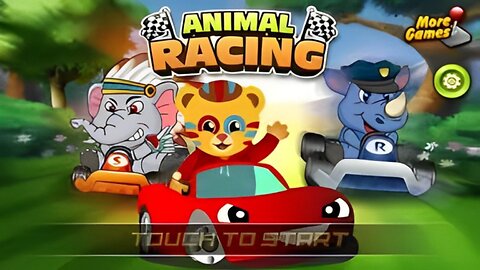 Animal Racing || Will Tiger Win This racing || Childrensfun