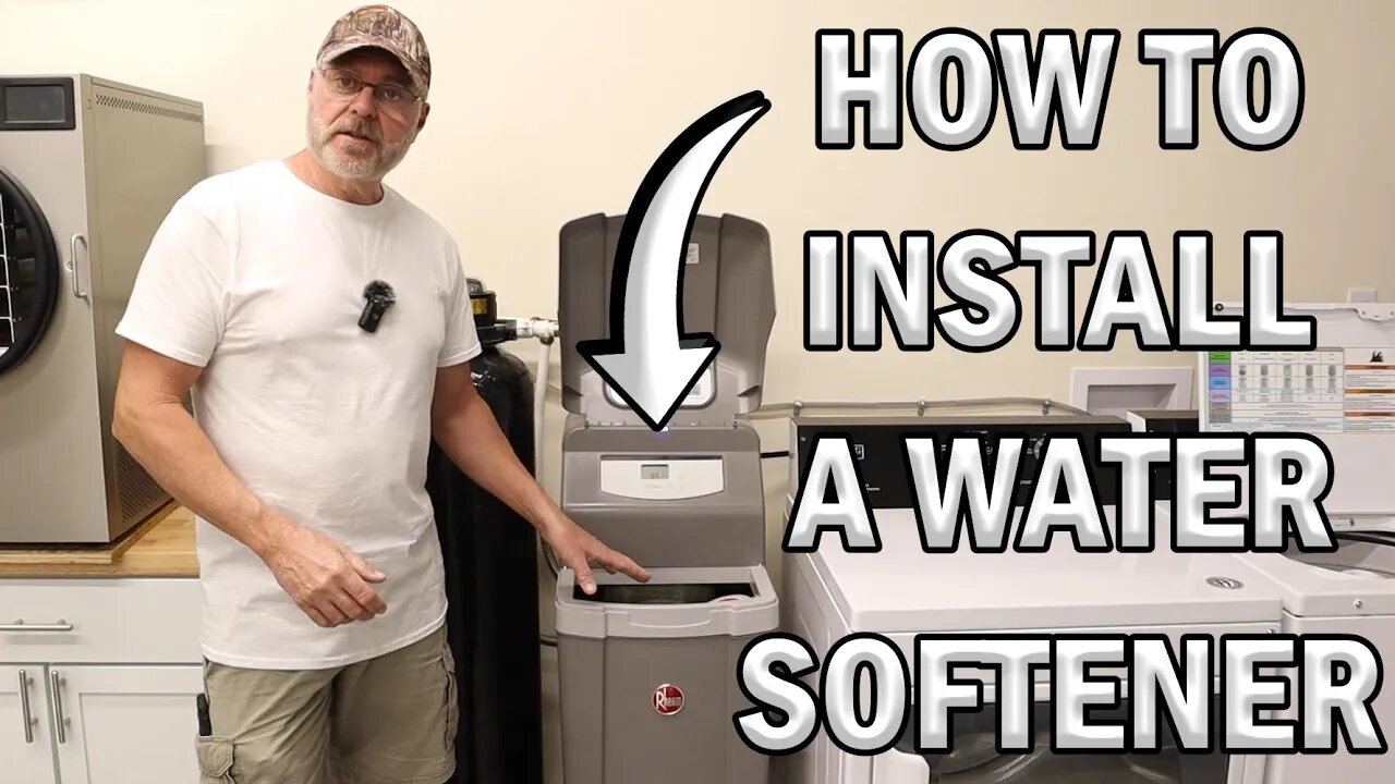 How To Install A Water Softener - DIY