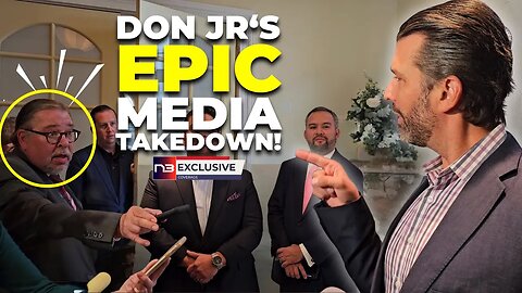 Watch: Don Jr's Savage Response to Media Bias in Illinois!