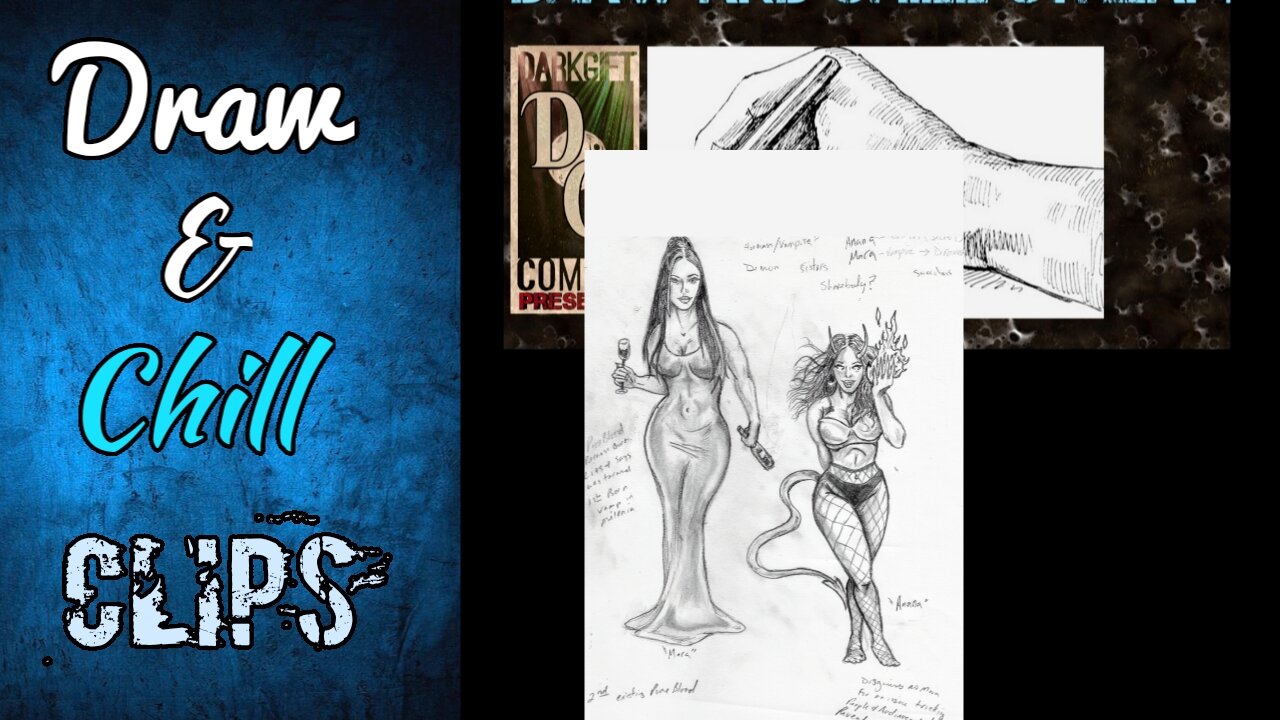 Draw & Chill Clips: Character Concept for the Graphic Novel Broken