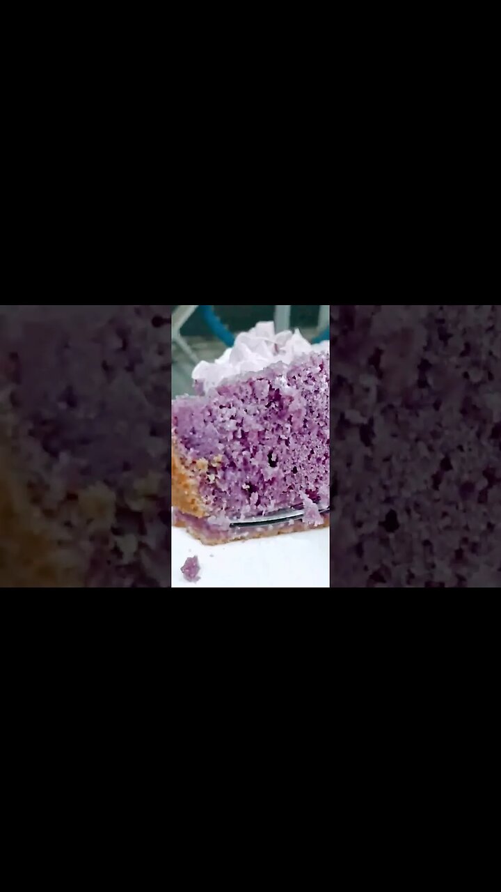 Purple Sweet Potato Cake! #lifeofpang #ricecookercake #ricecookerbaking