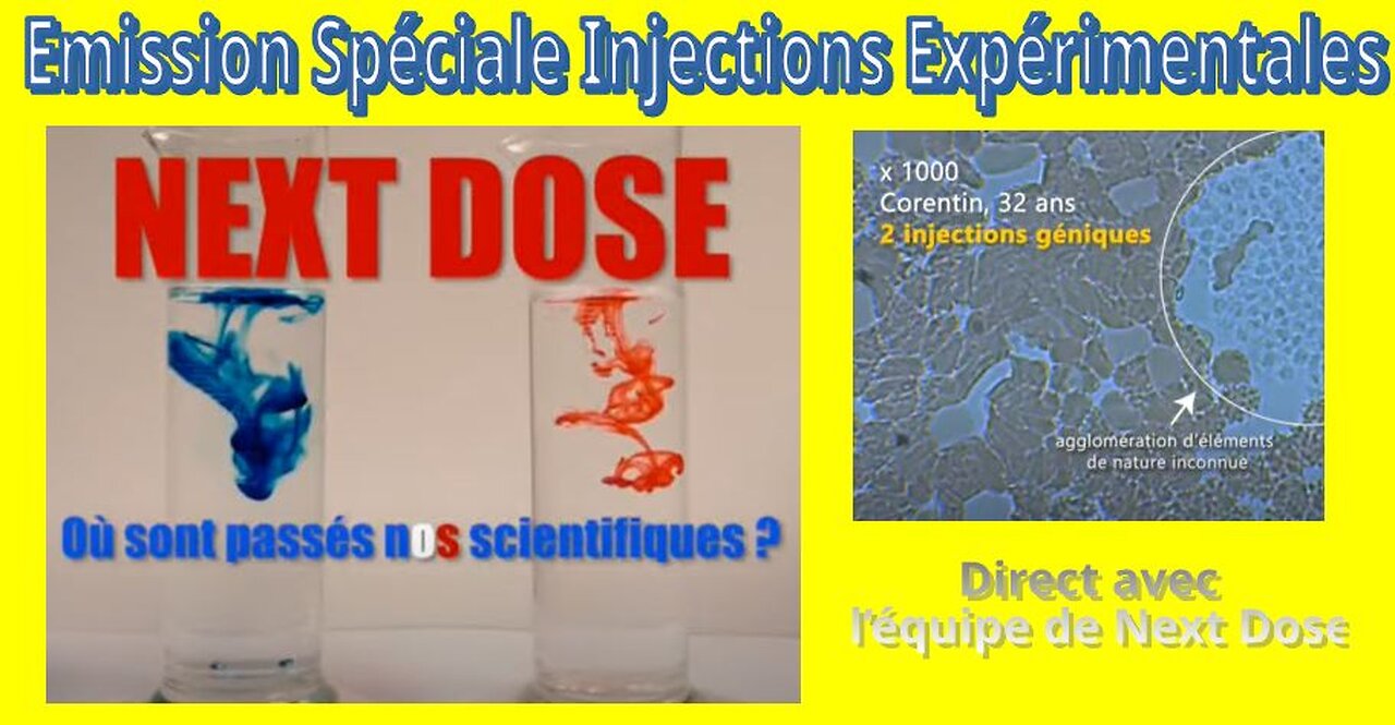 Edition Spéciale Alerte sur le contenu des produits injectables avec léquipe de Next Dose