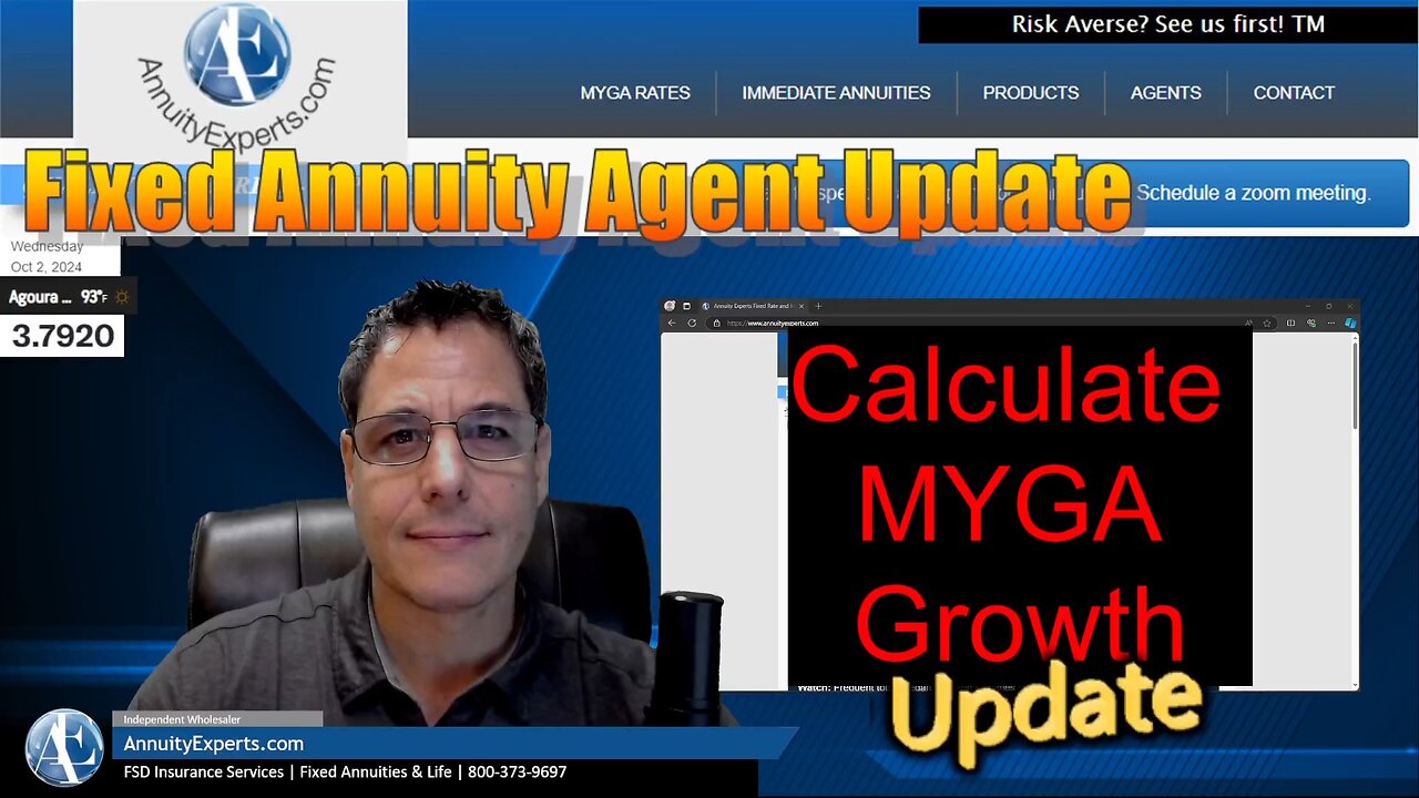 Deferred Annuity MYGA Calculator -