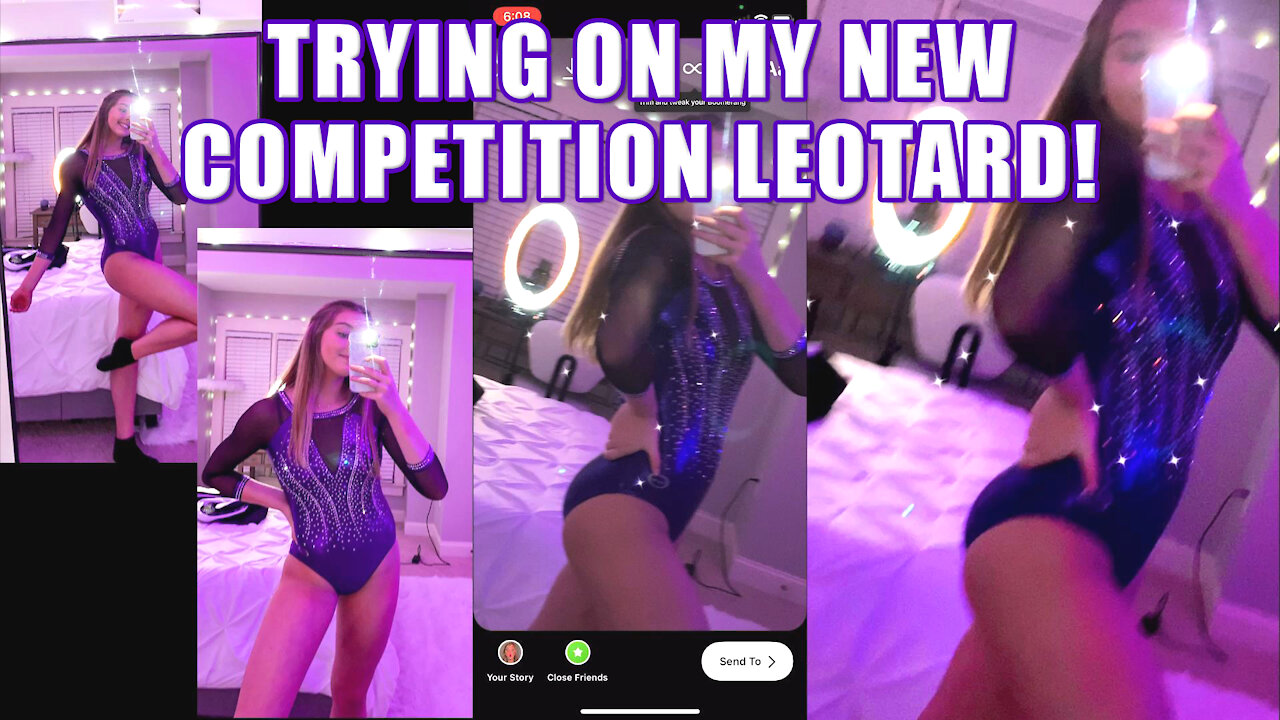 Trying On My New Competition Leotard! | Whats in my Competition Gym Bag | Whitney Bjerken