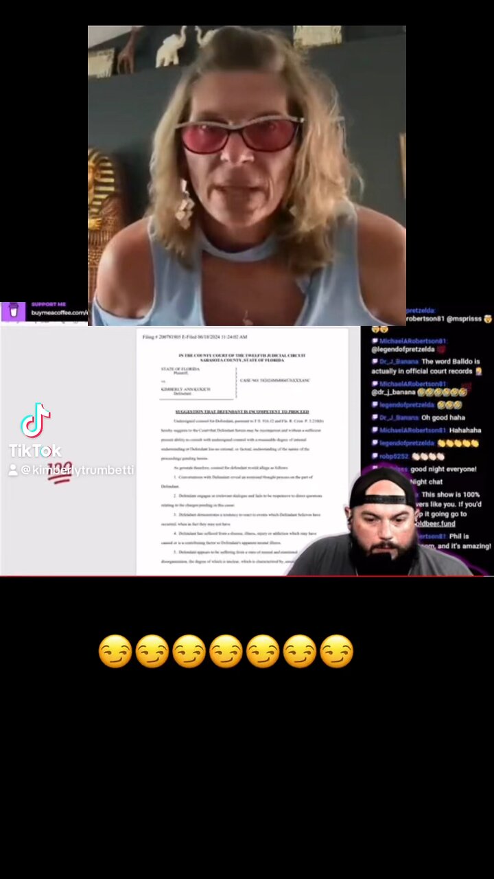 Kukich Lawyer - SHES TOO INCOMPETENT TO PROCEED