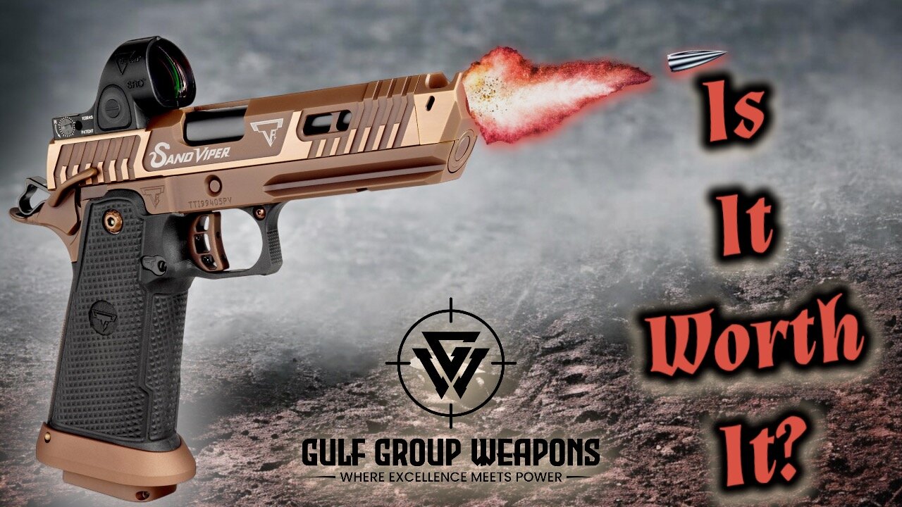 TTI Sandviper with SRO Red Dot – Is This $9k+ Gun Really Worth It?