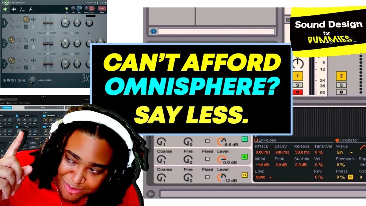 Monte Booker: Broke and Cant Use Omnisphere? Say less 🤔☝🏻
