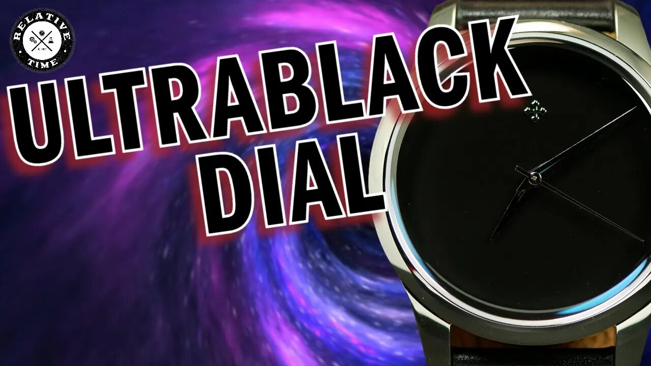 A Truer Black Dial? Redentore ULTRABLACK Absorbs 99.4% Of All Visbale Light 36 & 40mm