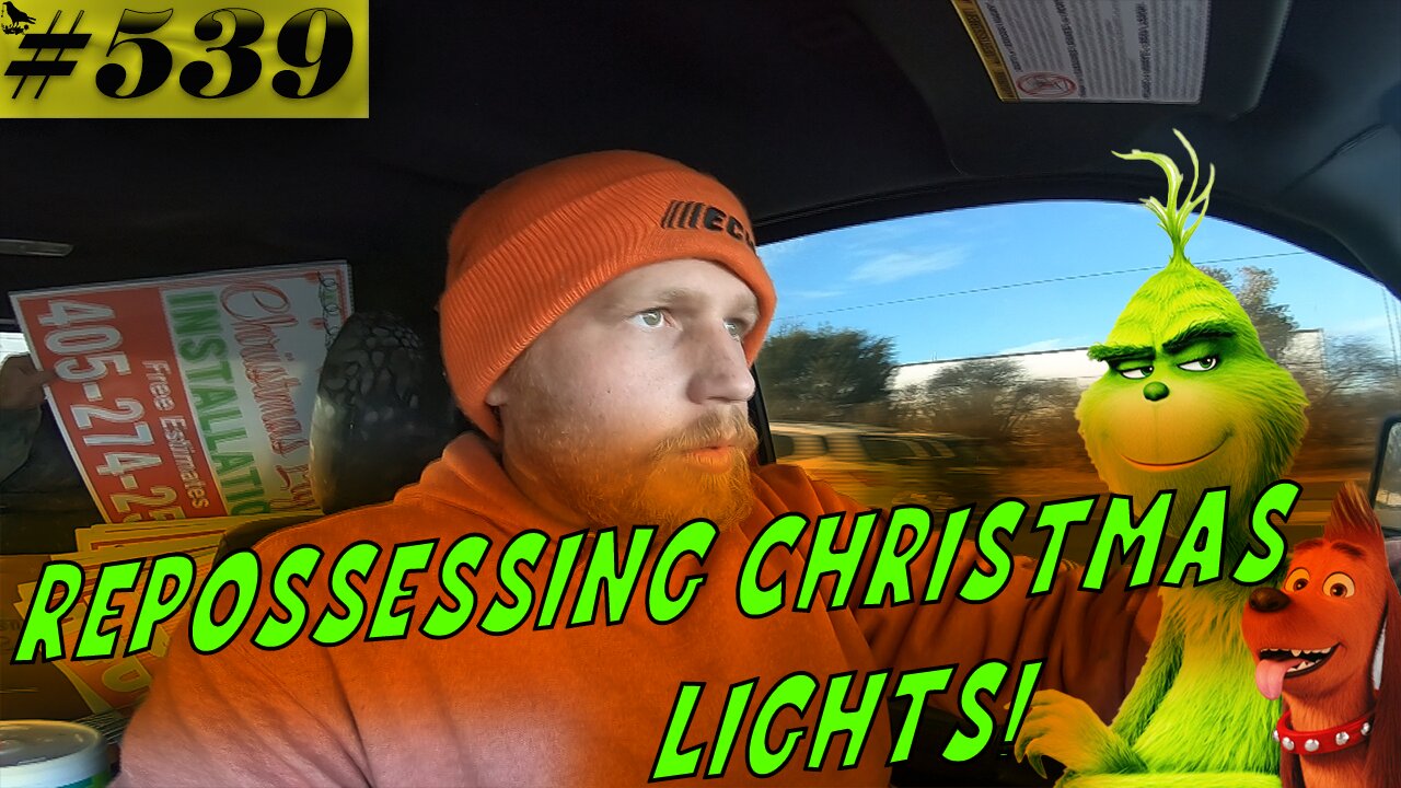 Repo Christmas Lights? We dont mind being a Grinch!