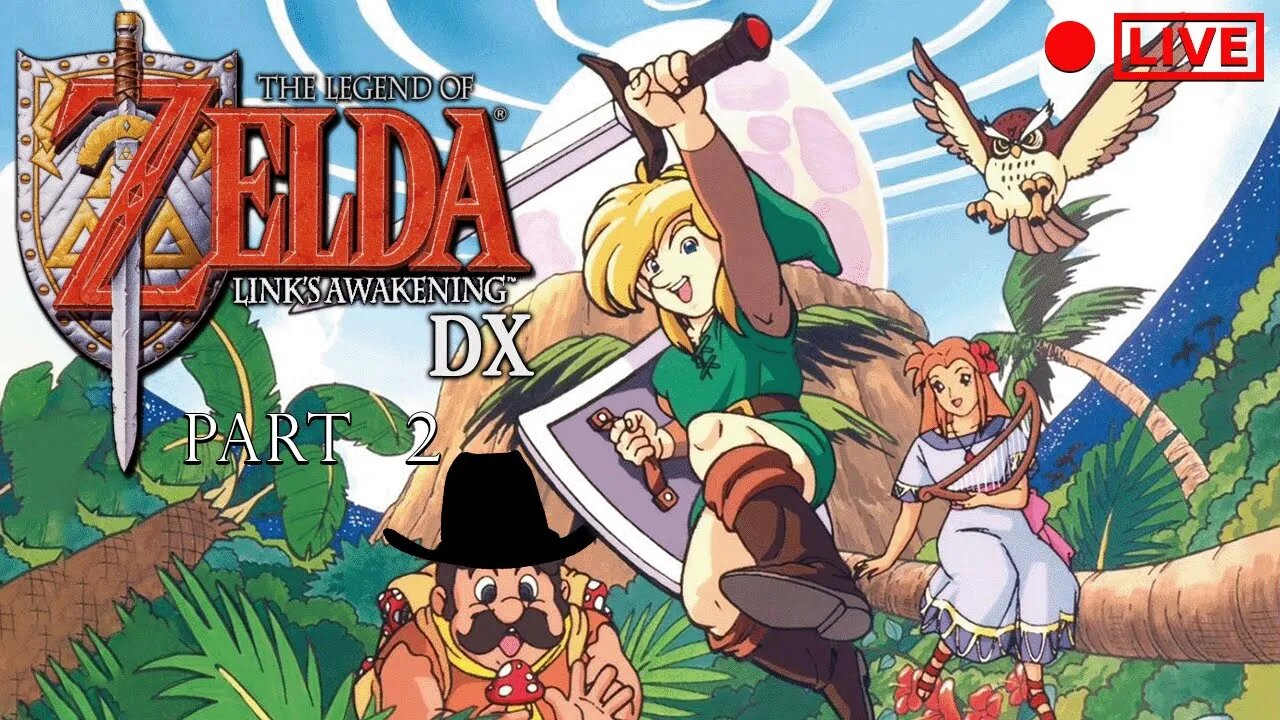 The Legend of Zelda: Links Awakening DX (GBC) | Part 2 | First Time Playing